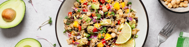 Salada de feijão fradinho